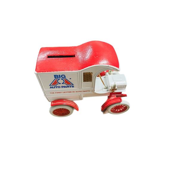 Die Cast by ERTL Ford Big A Auto Parts Delivery Truck Replica 1905 Coin Bank - Picture 4 of 6